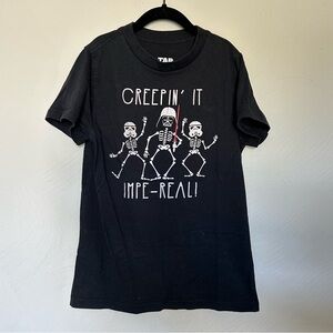 MAD Engine Star Wars Black ‘Creepin' It Impe-real’ Halloween Tee